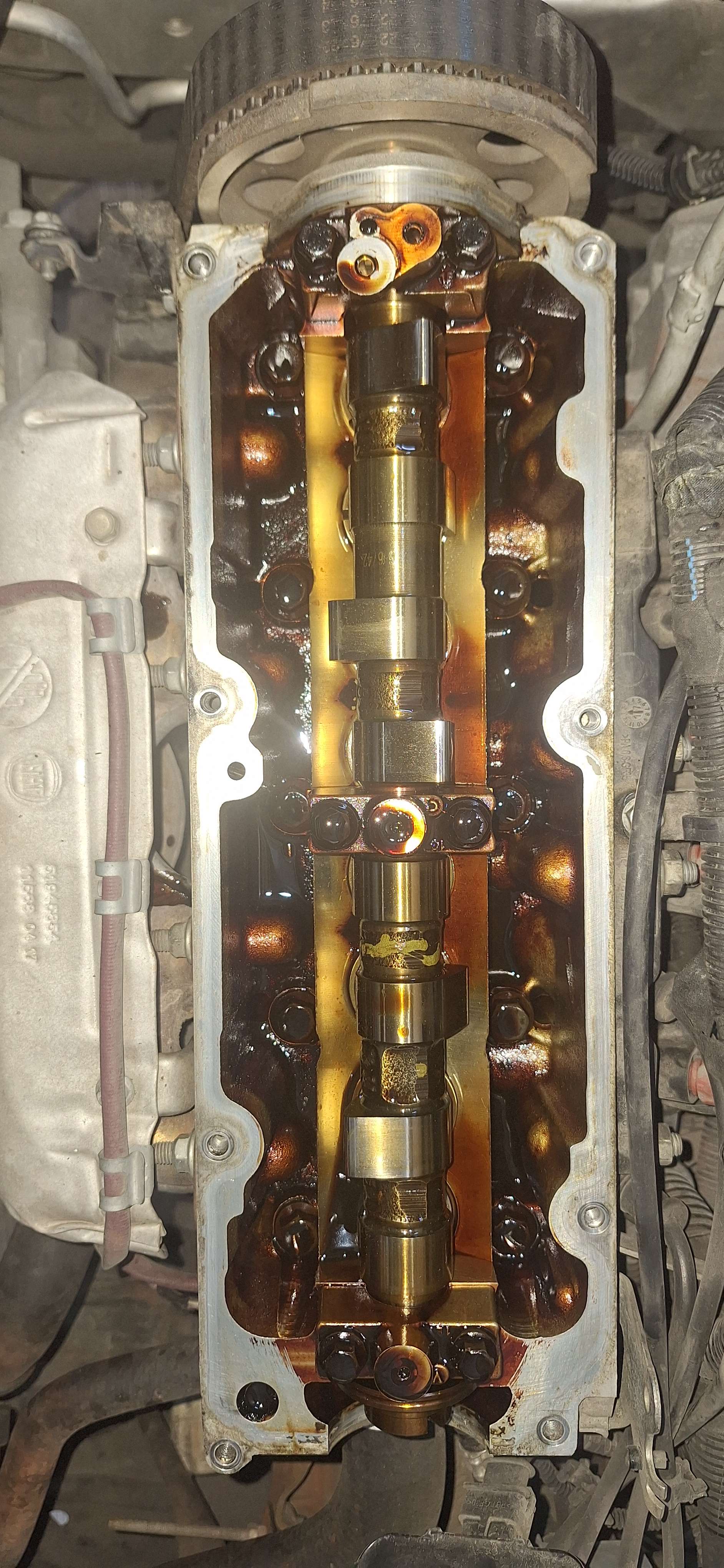 Inspecci&oacute;n de &aacute;rbol de levas