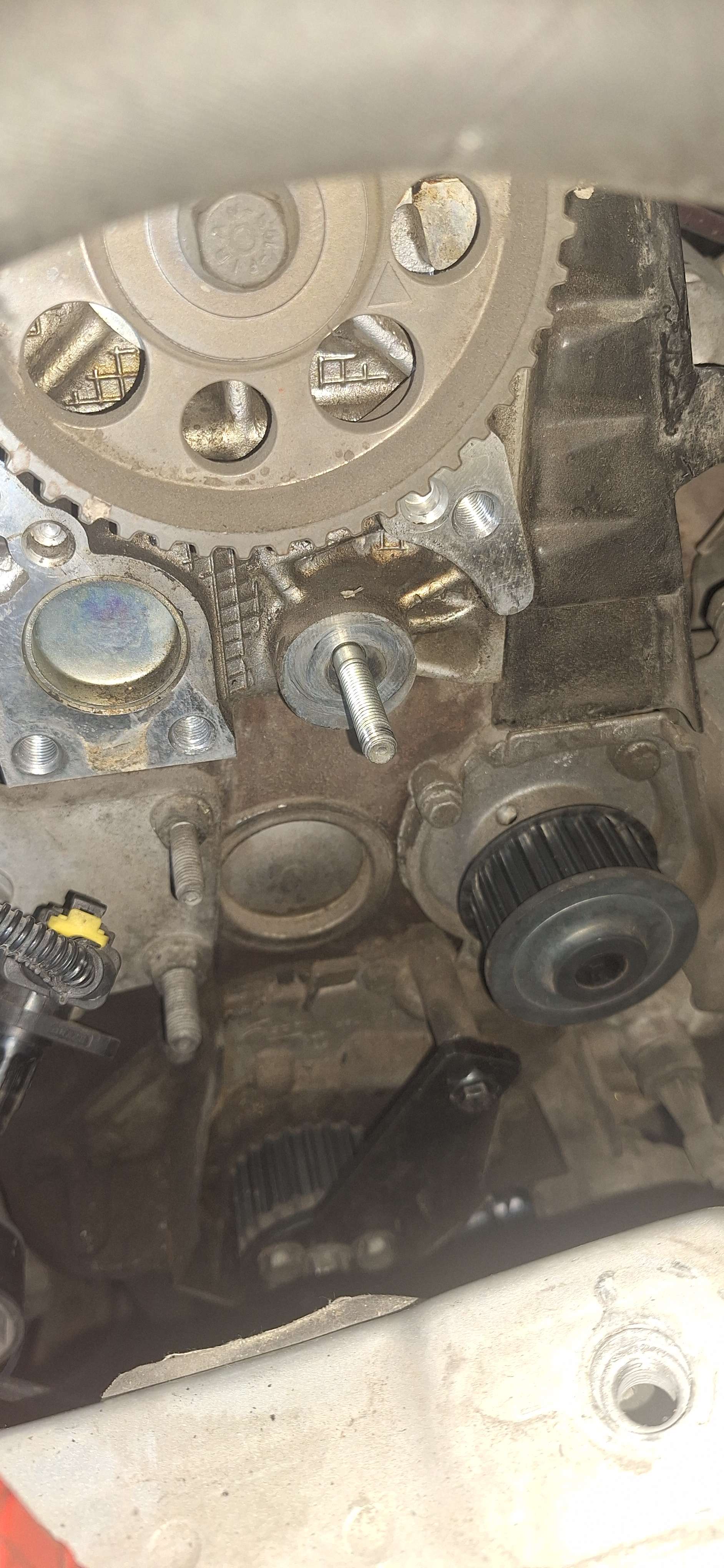 Sistema de distribuci&oacute;n del motor